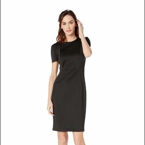 Calvin Klein Shealth Dress Popular Scuba Material